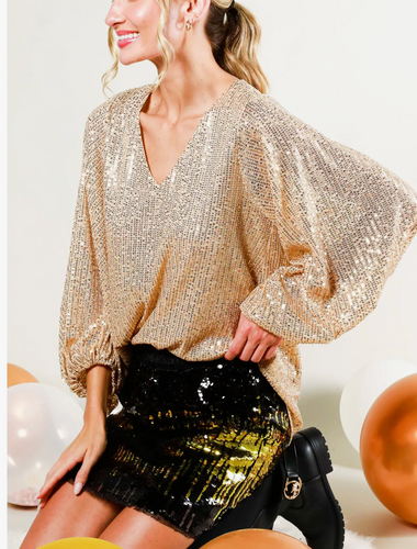 Champagne Nights Top