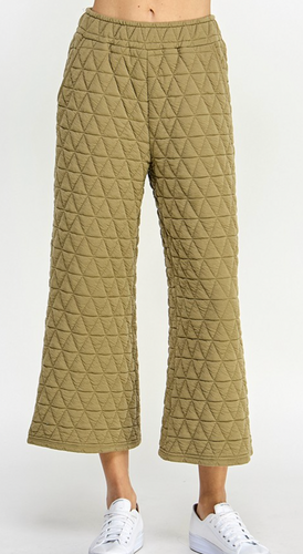 Quilted Piece Pants