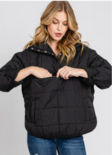 Load image into Gallery viewer, Midnight Puffer Pullover