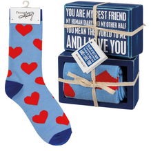 Load image into Gallery viewer, Sockos Box Sign &amp; Sock Set