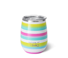 Load image into Gallery viewer, 14 oz Patterned Stemless Wine