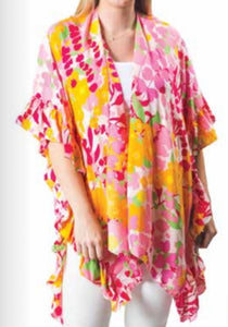Ruffle Kimono