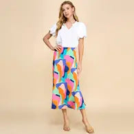 Abstract A Line Skirt