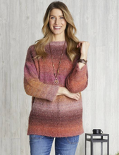 Load image into Gallery viewer, Shauna Fuzzy Ombre Sweater