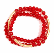 Load image into Gallery viewer, Lucite Beaded Bracelet