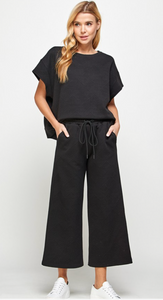 Easy Going Crop Flares