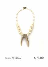 Load image into Gallery viewer, Antler Points Necklace