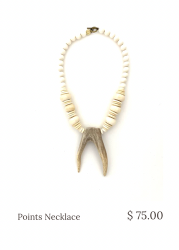 Antler Points Necklace